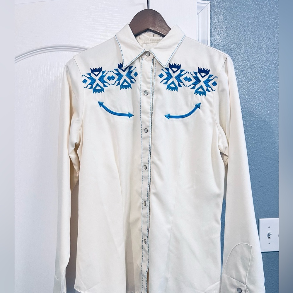 Vintage style Roper Colorado Western shirt.